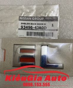 Banphutungoto.vn - Lô gô chữ nổi EL xe Nissan Navara - 93964JA0D